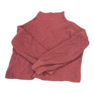 Knit Pink Pullover Sweater Like New